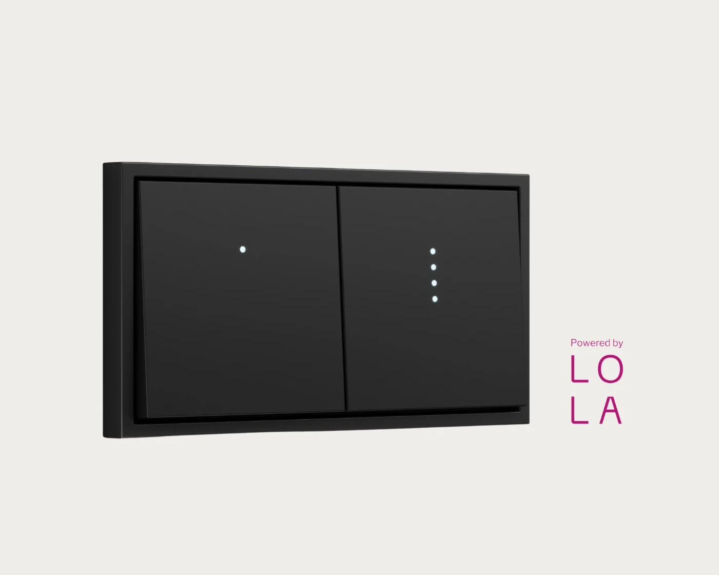 Mecanismo Simon 360 Powered by LOLA en pared